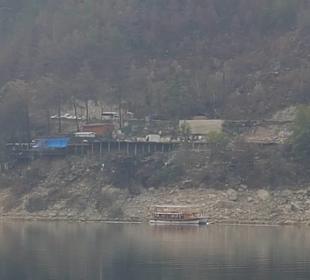 Die Location für die Mittags Pause 