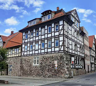 Station an der Fachwerkstraße