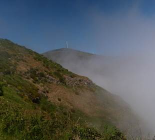 Levada da Bica da Cana am Südrand der Hochebene