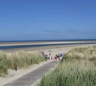 Weg zum Strand