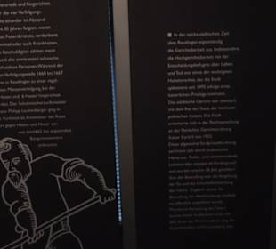 1. Obergeschoß - Zünfte - Reichtadt 16 - 18. Jh.