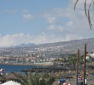 Strand mit Blick auf Costa Adeje