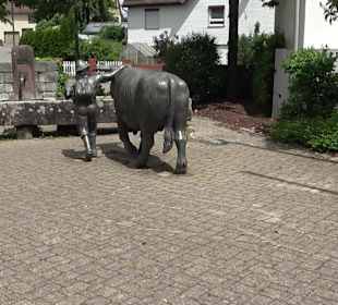 Ochsenskulptur Oberiflingen