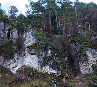 Ganzjährig sind die Kletterer dort