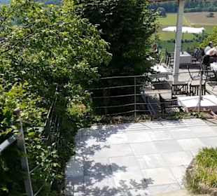 Schlosscafé im Rosengarten