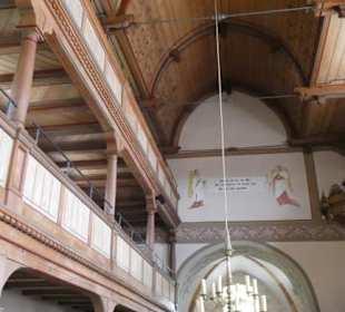 Kirche Oberlauringen mit doppelstöckiger Empore