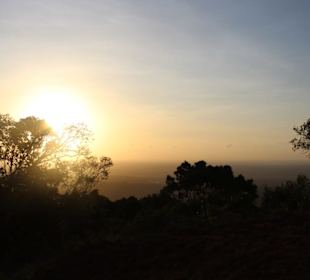 Sonnenuntergang Shimba Hills
