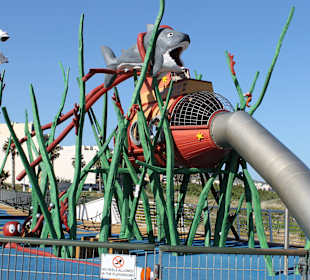 Kinderspielplatz beim National Aquarium Malta 