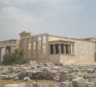 Blick auf die Akropolis