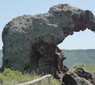 Elefant aus Felsgestein - die Natur hat ihn geform