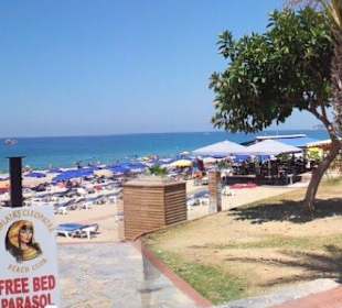 Słynna plaża Cleopatra