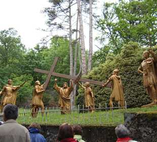 Station auf dem Kreuzweg