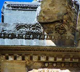 Aspendos An/Abfahrt Landschaft