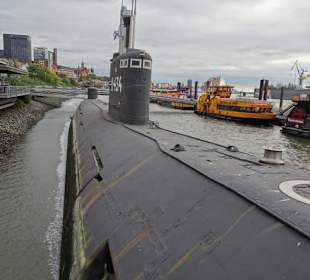 Blick über das U-Boot 434