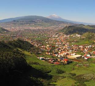 Mirador hacia el Teide