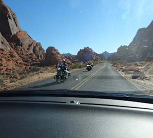 Im Valley of Fire unterwegs