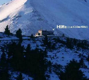 Die Hütte vom Dirfis' Berg / Evia