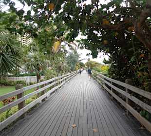 Blick auf die Promenade