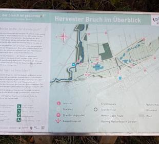 Informative Tafeln vorhanden