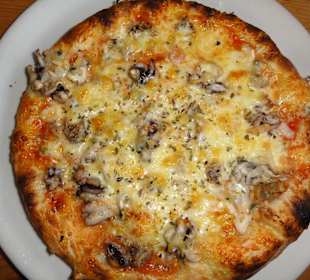 Die Pizza "Fritti di Mare"