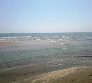 Strand in Bibione Juni 2012