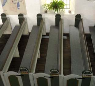 Bankreihen in der St.-Marien-Kirche