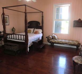 Im England House ein schönes Bett