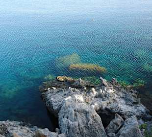 Schnorchelrevier in der Ladiko-Bucht