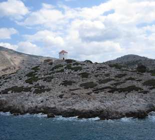 Anfahrt auf Panormitis