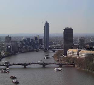 Aussicht vom London Eye