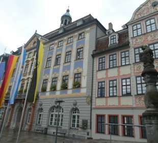 Der Brunnen „Am Grünen Baum“ am Marktplatz