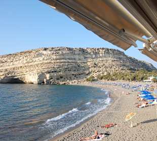Strand in Matala