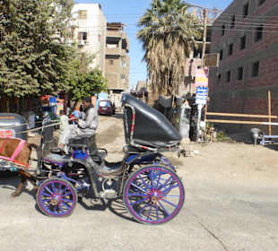 Kutschfahrt durch Edfu Ägypten