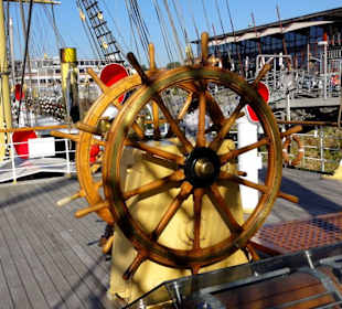 Impressionen vom Deck des Schulschiffes