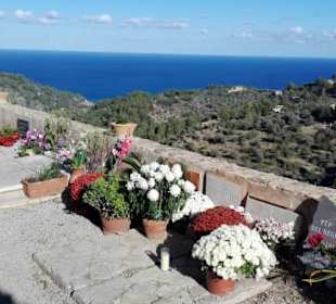 Deia/Kirche/Friedhof/Ausblick