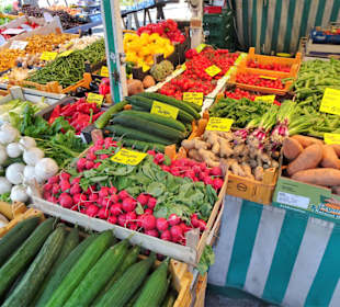 Rundgang über den Wochenmarkt Südermarkt 