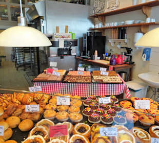 Auslage von Migge's Danish Bakery