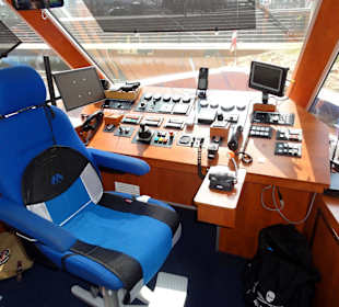 Der Arbeitsplatz des Kapitänes