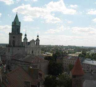 Panorama z wieży zegarowej muzeum