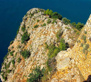 Burg von Alanya (Ic Kale) An&/Abfahrt