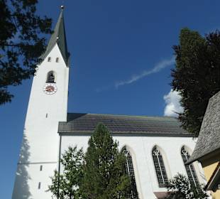 Bei einem Spaziergang durch Oberstdorf