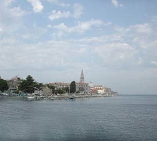 Stadtansicht Porec & Meer
