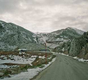 Fahrt Richtung Skicenter