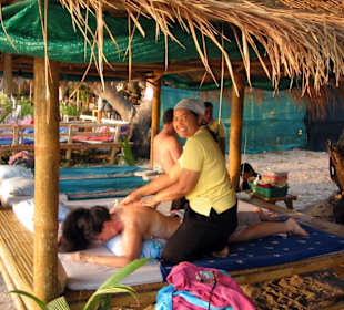 Frau Priya ( ONE ) bei der Arbeit