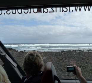 Fahrt von Ost über Nord nach West