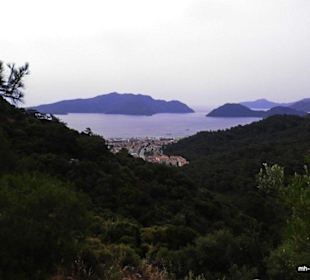 Blick über Siteler und die Bucht von Marmaris