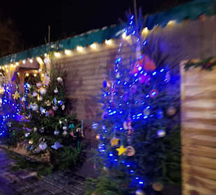 Deko am Weihnachtsmarkt