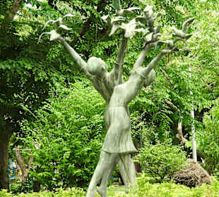 Skulpturen im Lumpini Park