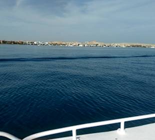 Boots Trip - Strandabschnitt Hurgada