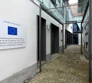 Eingangsbereich zum Levi Strauss Museum